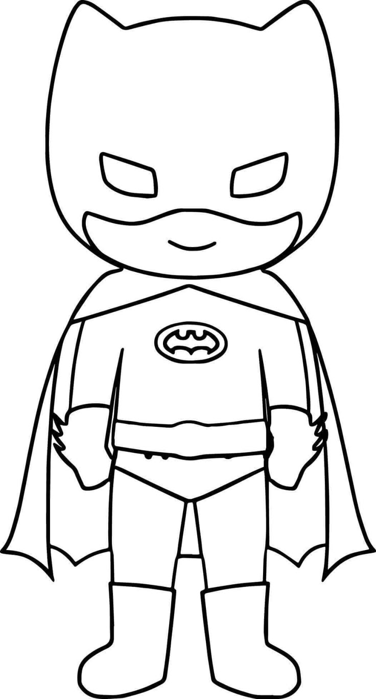 Desenho de fantasia do batman para aproveitar o carnaval imprimindo.