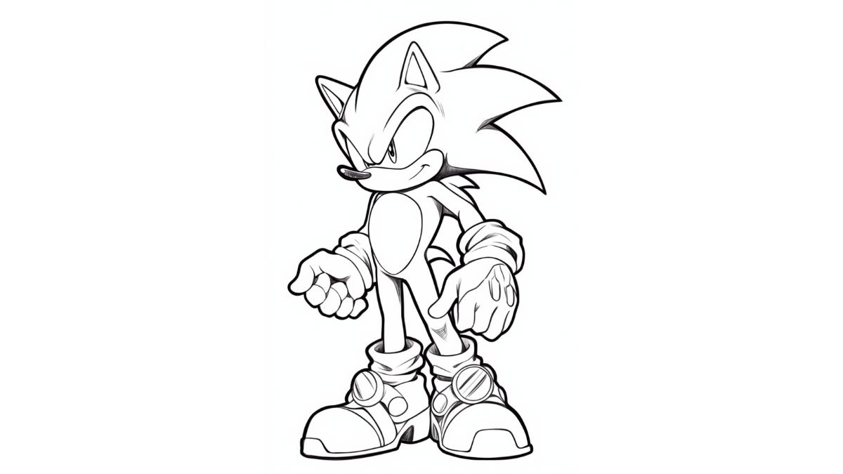 Desenhos para colorir do Sonic